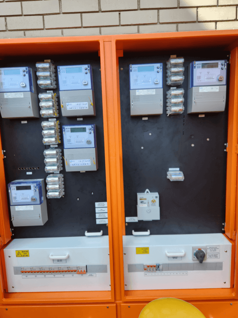 A new switchboard completed and ready for use