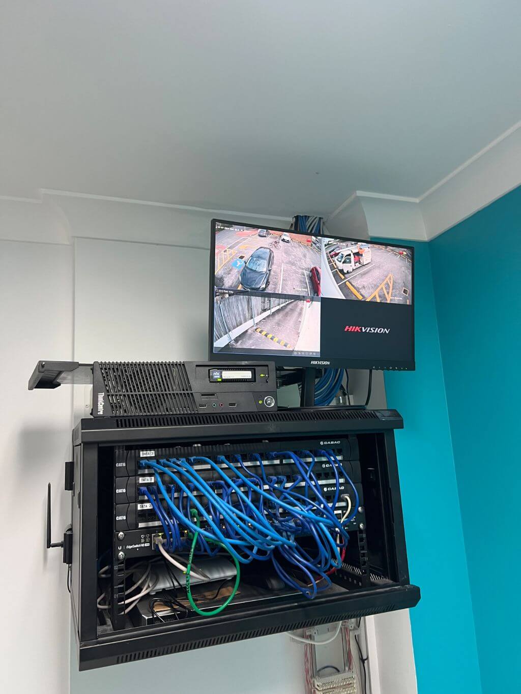 Security camera video system