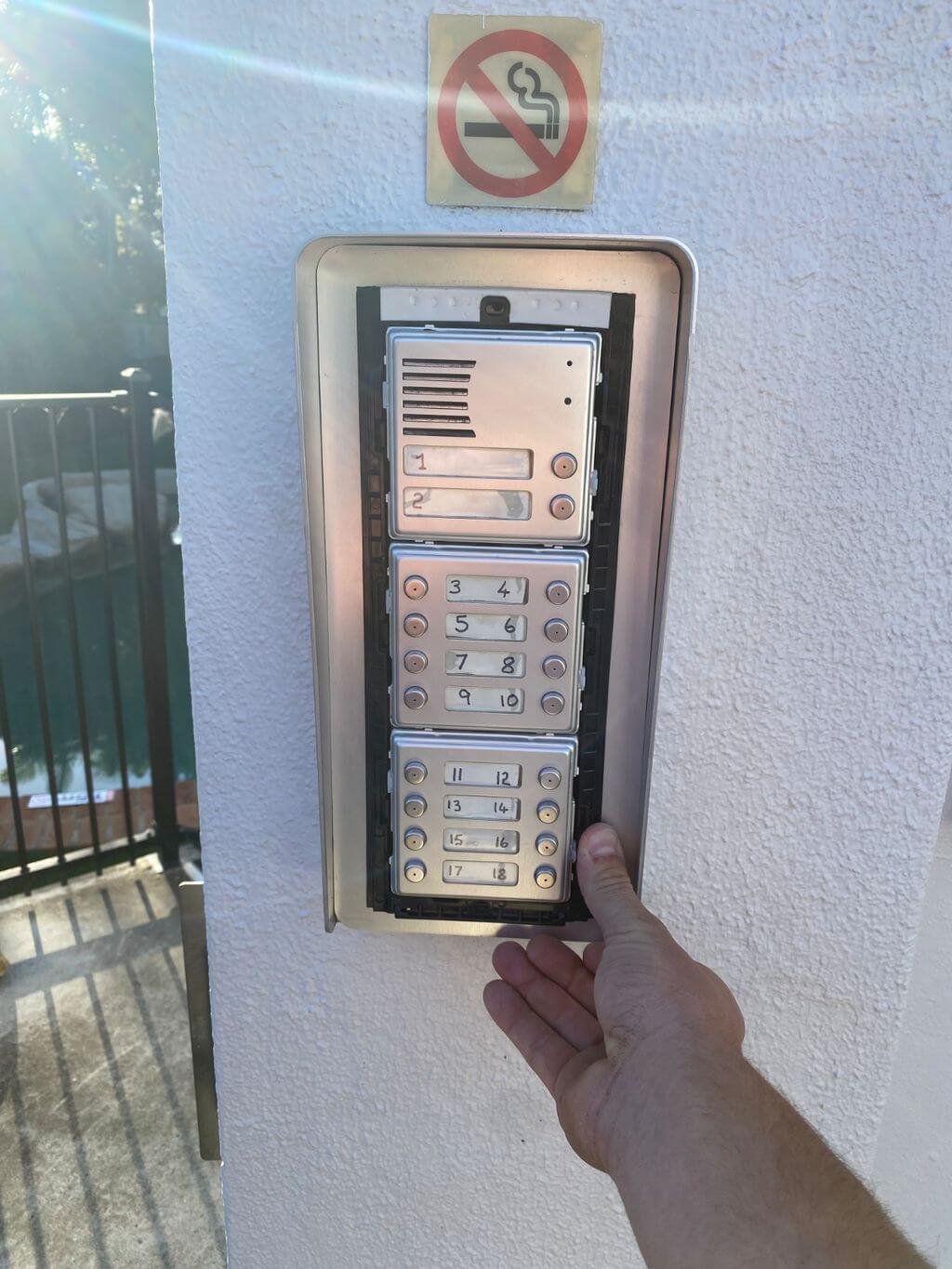 unreliable security intercom system