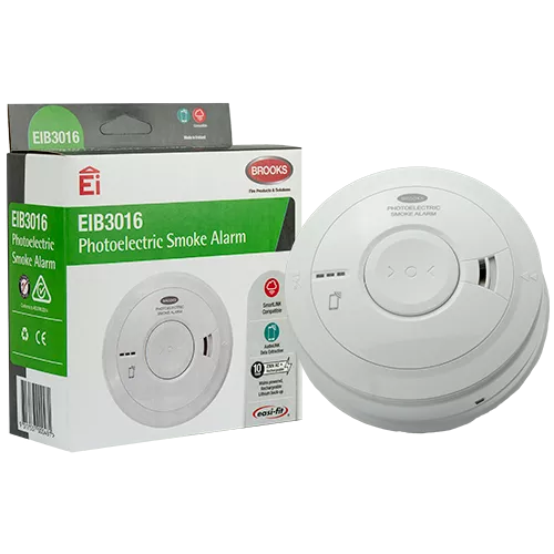 Photoelectric smoke alarm unit used for Queensland compliant installations