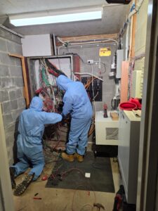 being safe during the switchboard upgrade